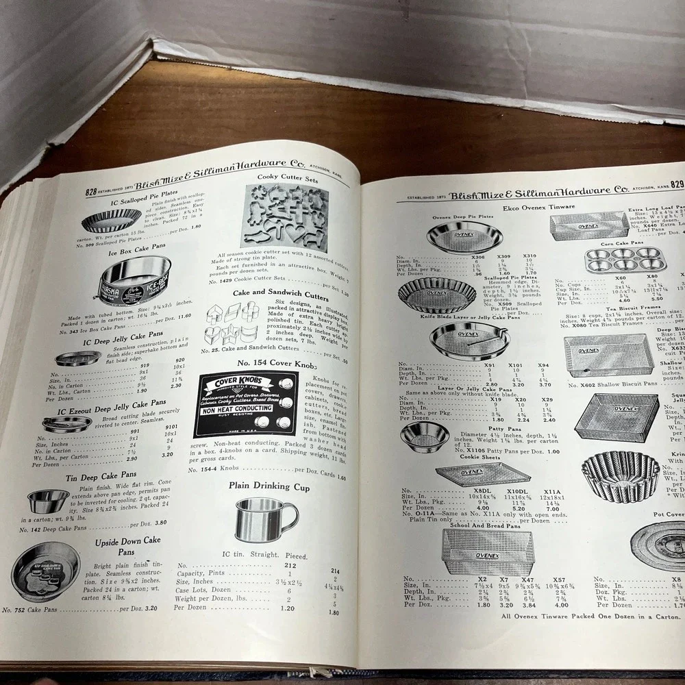 Blish, Mize & Silliman Hardware Catalog No 50 1950 Atchison Kansas Vintage